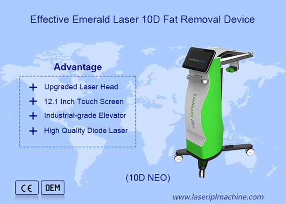 dispositivo gordo del Liposuction del retiro 10d de 532nm 635nm Emerald Laser Weight Loss Effective