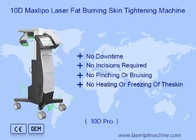 pérdida gorda no invasiva 635nm 532nm de la terapia de la máquina del laser 10d que adelgaza