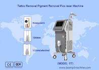 Q Switch Nd Yag Picosecond Laser Tattoo Removal Machine Blanqueamiento de la piel