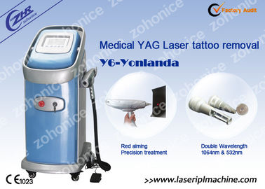 Máquina de extracción de tatuajes con láser profesional de 532nm