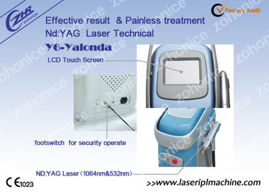Máquina de extracción de tatuajes con láser profesional de 532nm