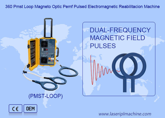 Dispositivo de terapia de campo magnético con frecuencia de oscilación de 4500 Hz
