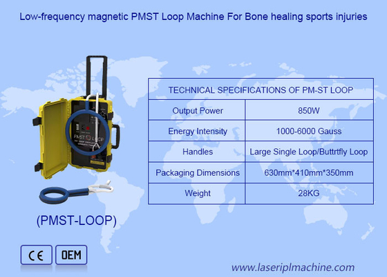 Máquina de Fisioterapia Magnética de Intensidad Ajustable para Rehabilitación