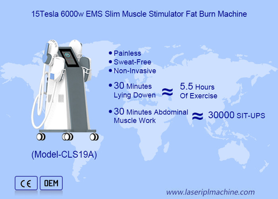 Máquina de escultura Tesla EMS para quemar grasa y esculpir el cuerpo