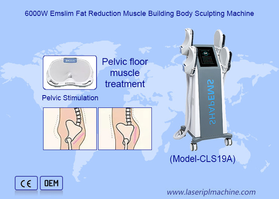 Tratamiento de musculatura de muslos estimulador EMS para la reparación del suelo pélvico