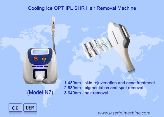 Suave y libre de vello con IPL zafiro helado hielo dispositivo de depilación
