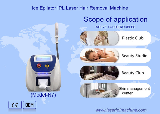 IPL depilación helado con 6 funciones para clínica y centro de spa