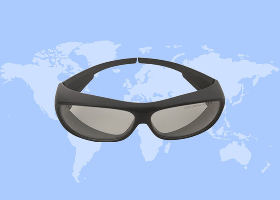 OD5 OD4 Gafas de seguridad con láser de CO2 de 10600 nm de transparencia estándar