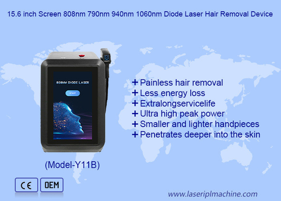 4 Laser frío de longitud de onda 1-10HZ Diodo láser de eliminación de vello de cuerpo completo máquina de belleza