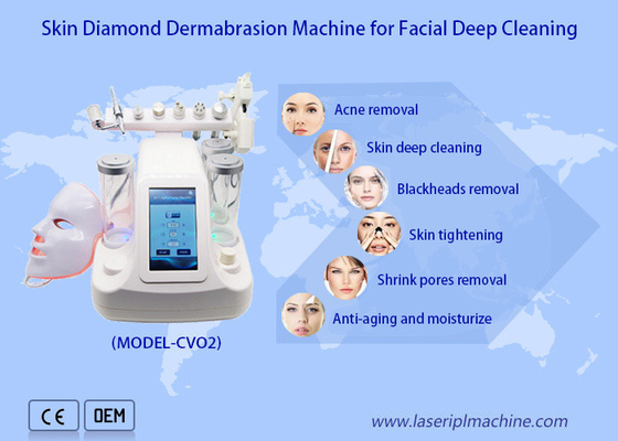 Dermabrasion de alta calidad del agua que pela el diamante hidráulico Hydrodermabrasion de la piel facial