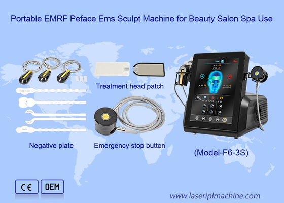 Masajeador facial Estimulación facial Elevación facial de ojos EMRF EMS Máquina de escultura