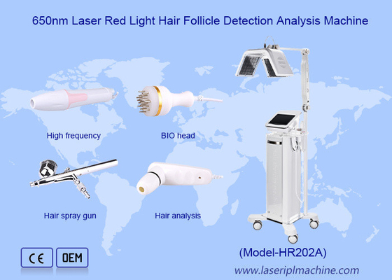 8 pulgadas de bio de la energía ultra del pulso del laser del pelo máquina del crecimiento