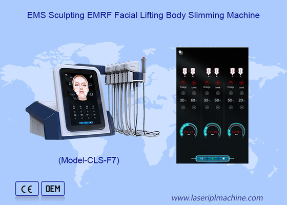 EMS Escultura EMRF Elevación facial Extracción de mentón doble Máquina de adelgazamiento corporal