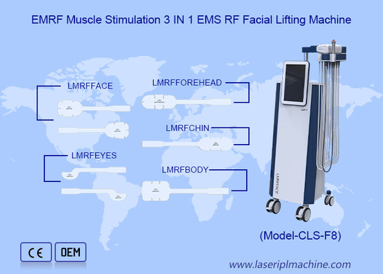 EMS RF 5MHz Masajeador de ojos cuerpo en forma de V cara EMS máquina de apretamiento de la piel