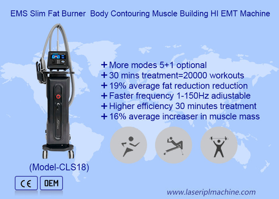 EMS quemador de grasa delgado cuerpo de contorno de construcción muscular HI EMT máquina de escultura