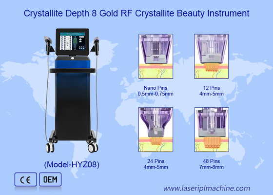 Eliminador de arrugas de la piel máquina de cuerpo moldeado Morpheus8 Microneedle RF