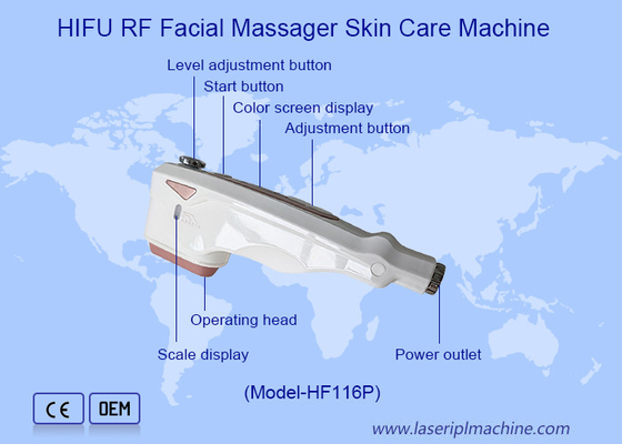 Uso en el hogar HIFU Cuidado facial Eliminación de arrugas Rejuvenecimiento de la piel Máquina de levantamiento facial