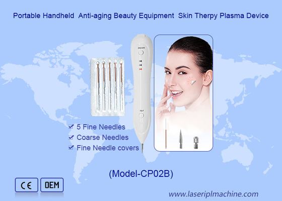 Agujas de plasma Cuidado de la piel y el rostro Eliminación del acné Rayo iónico de belleza Pluma de plasma