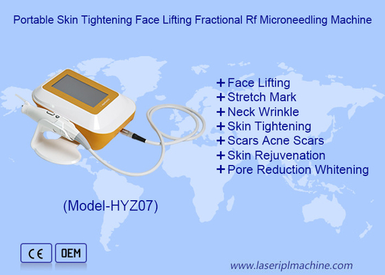 Cuidado de la cara Rejuvenecimiento de la piel Tratamiento de cicatrices bipolares Microneedling Máquina de RF