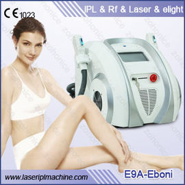 IPL RF pantalla táctil de depilación equipo de belleza ELight portátil con botón rojo