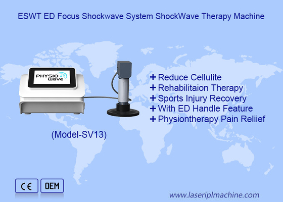 Ondas de choque Terapia física por ultrasonido Máquina de terapia por ondas de choque ESWT