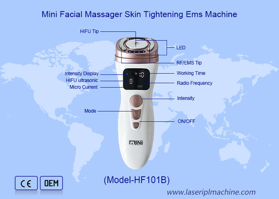 Para uso en el hogar Mini lifting de cara antienvejecimiento de la piel Ems máquina HIFU