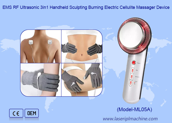 Uso en el hogar Masaje facial Ems Cavitación ultrasónica Infrarroja RF Dispositivo de Formación Corporal