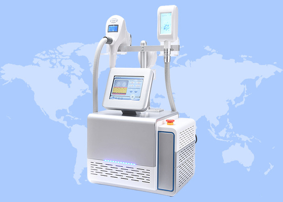 Máquina portátil para adelgazar el cuerpo con vacío de criolipolisis Rf 3IN1