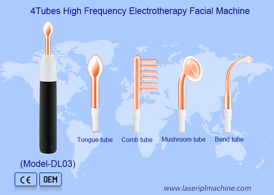 Máquina de rejuvenecimiento de la piel portátil de electroterapia de alta frecuencia