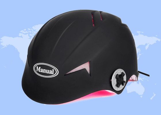 Uso casero Tratamiento de pérdida de cabello luz roja 650nm lámparas láser de diodo Casco