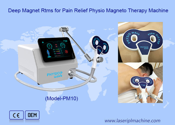 Estimulador muscular eléctrico de alta frecuencia Masaje corporal Máquina de fisioterapia magnética