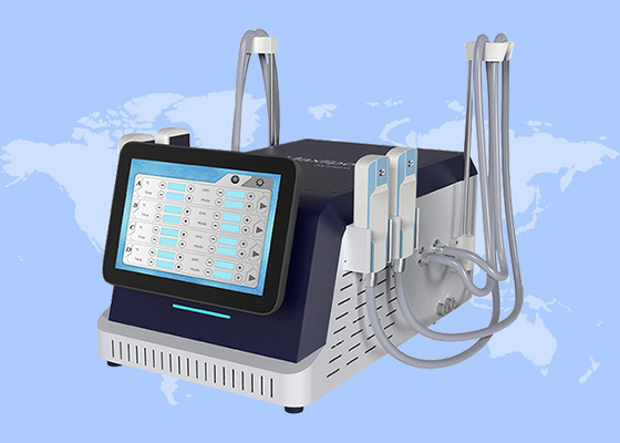 360 ángulo circundante de reducción de la celulitis Cryo Plate y EMS máquina de adelgazamiento