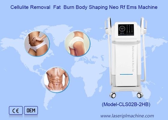 2 Maneja RF EMS cuerpo adelgazamiento músculo profundo estimulado HI EMT máquina