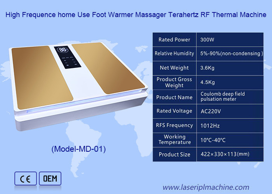Tratamiento de circulación eléctrica con calefacción para el dolor de pie Terapia de pie Pemf Terahertz