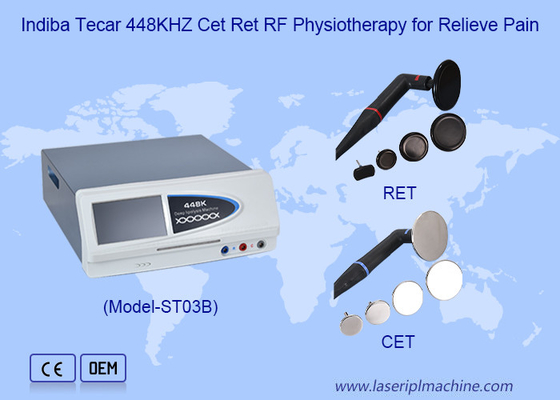 Monopolar RF Cet Face Lifting Ret Body Contouring 448kHz Máquina Tecar