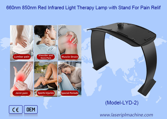 Panel de cinturón terapéutico de luz roja LED con soporte 3 en 1 para aliviar el dolor corporal