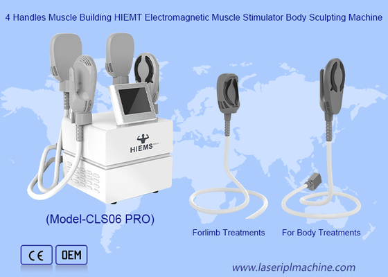 Hiemt Ems 4 Manos 7 tesla Refuerzo muscular de la cadera Lift Máquina de adelgazamiento corporal