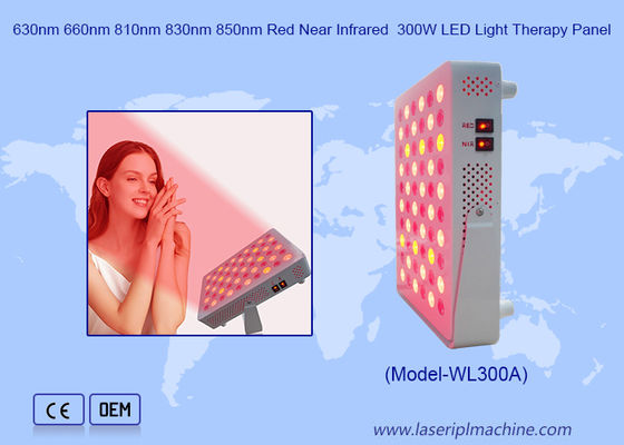 Panel de terapia de luz roja de 660nm 850nm de 30 grados para el cuidado de la piel corporal