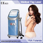 Vertical eficaz de la máquina del retiro del tatuaje del laser del ND YAG con la exhibición del LCD