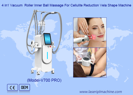 4 en 1 Roller de vacío Masaje con bola interna Reducción de celulitis Máquina de forma de vela
