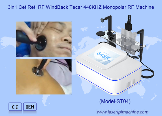448khz Cet Ret Resistivo RF para aliviar el dolor Tecar Máquina de terapia