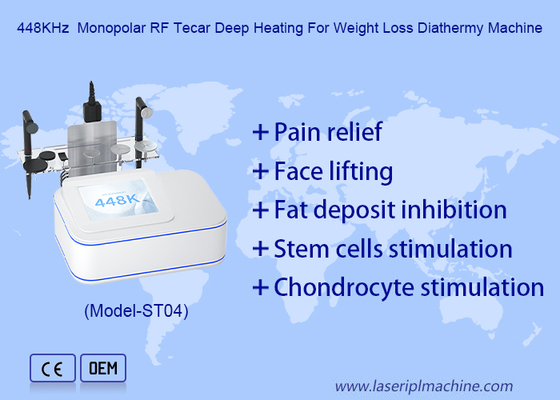 448khz Cet Ret Resistivo RF para aliviar el dolor Tecar Máquina de terapia