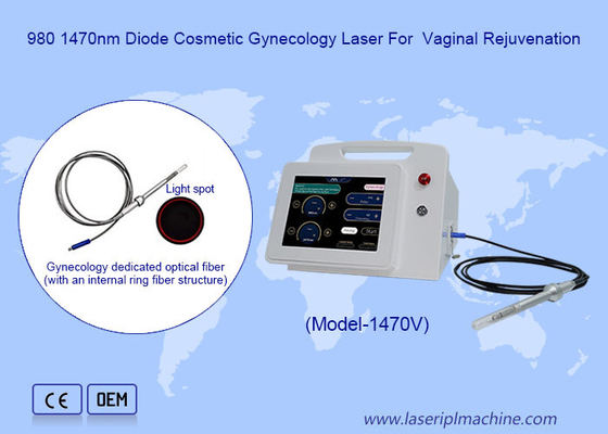 980nm 1470nm Diodo láser para la liposucción Eliminación de hemorroides Aprietación vaginal y varices