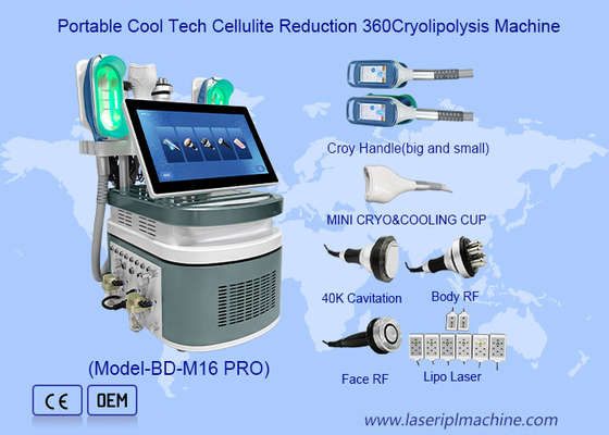 Cuerpo frío portátil que esculpe la máquina fresca de Cryolipolysis SlimmingShaping