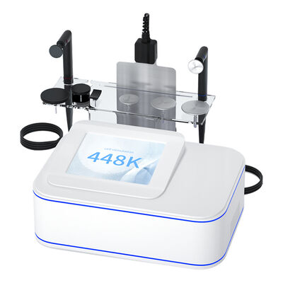 Buen precio 448KHz Monopolar RF Tecar Máquina de diatermia de pérdida de peso por calentamiento profundo en línea
