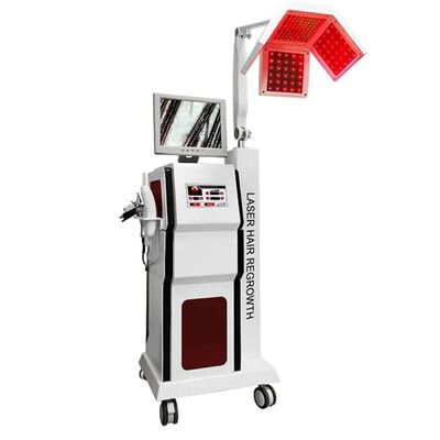 Buen precio Estimulador 650nm Diodo láser máquina de crecimiento del cabello con detector de cámara en línea