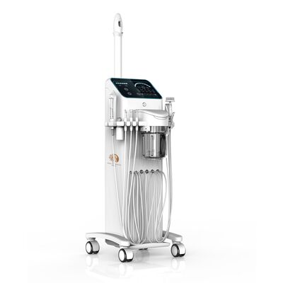 Buen precio 7 en 1 Máquina de exfoliación con chorro de oxígeno en agua Hidrografía Facial Blanqueamiento Facial Limpieza profunda Facial en línea