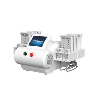 Buen precio EMS Pads 635nm 650nm 940nm 980nm LipoLaser máquina de liposucción para la eliminación de grasa pérdida de peso en línea