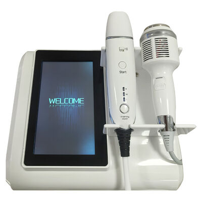 Buen precio Máquina de cuidado de la piel con martillo de hielo y RF Hifu 2 en 1 antienvejecimiento para tensar la piel en línea
