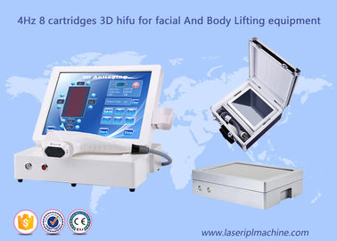 12 líneas máquina de 3D HIFU enfocaron el facial del ultrasonido que levantaba adelgazar anti del cuerpo de la arruga